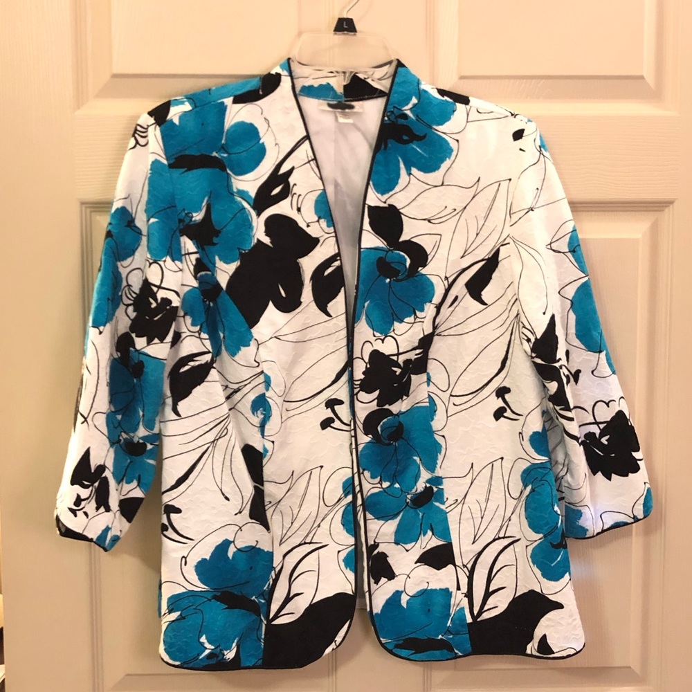 Floral blazer from Dress Barn